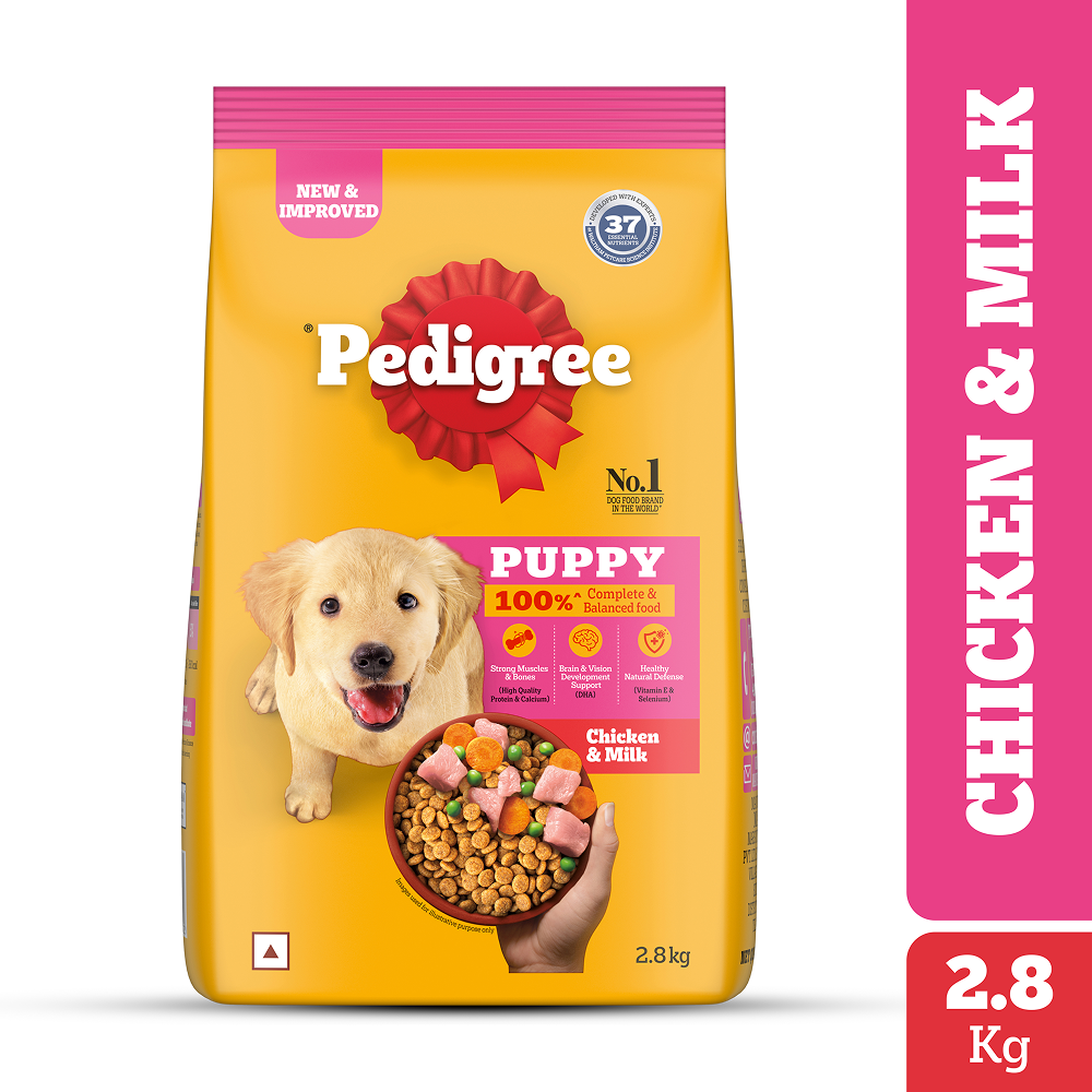 Pedigree Chicken and Milk Puppy Dog Dry Food