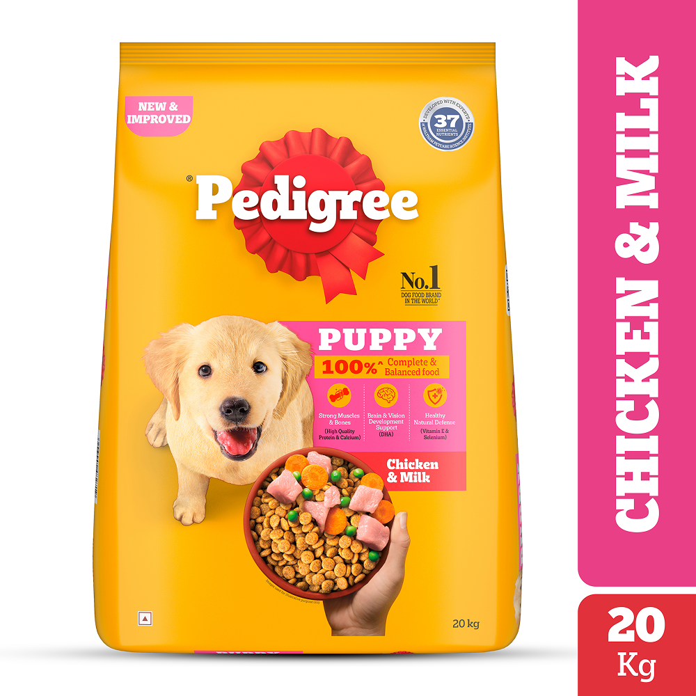 Pedigree Chicken and Milk Puppy Dog Dry Food