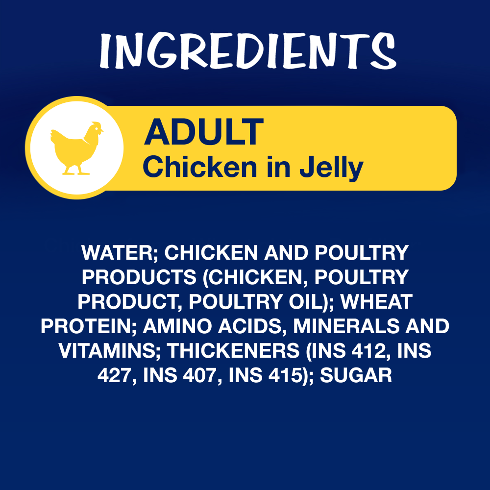 Purina Felix Chicken with Jelly Complete and Balanced Adult Cat Wet Food