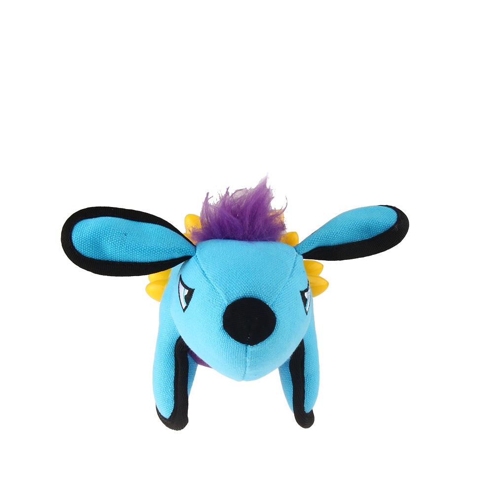 GiGwi Duraspikes Rabbit Toy for Dogs (Blue)