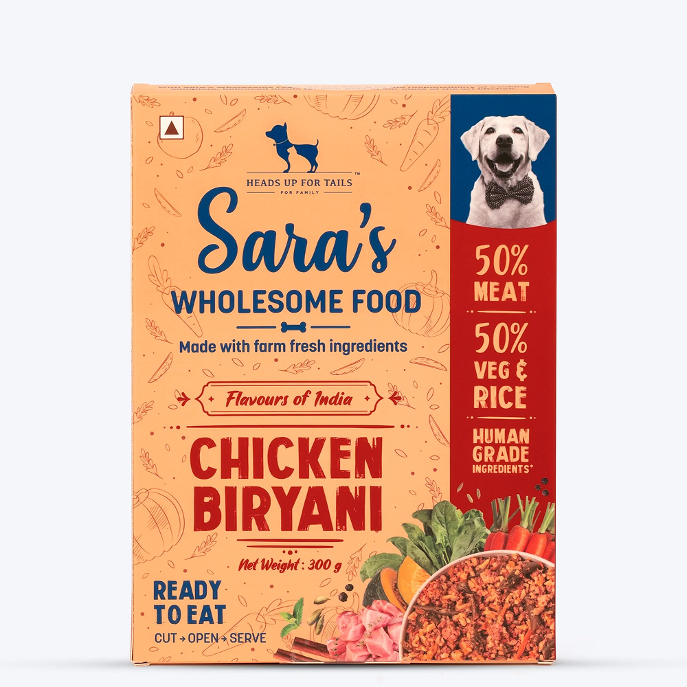 HUFT Sara's Wholesome Flavours Of India Chicken Biryani Dog Wet Food