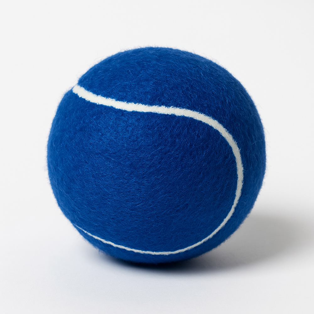 Talking Dog Club Tennis Ball Toy for Dogs (Blue)