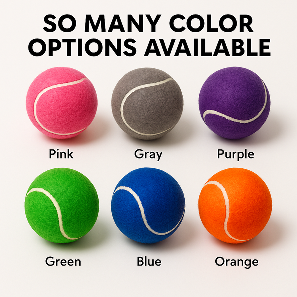 Talking Dog Club Tennis Ball Toy for Dogs (Grey)