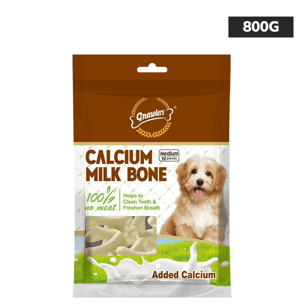 Gnawlers Calcium Milk Bone Dog Treats