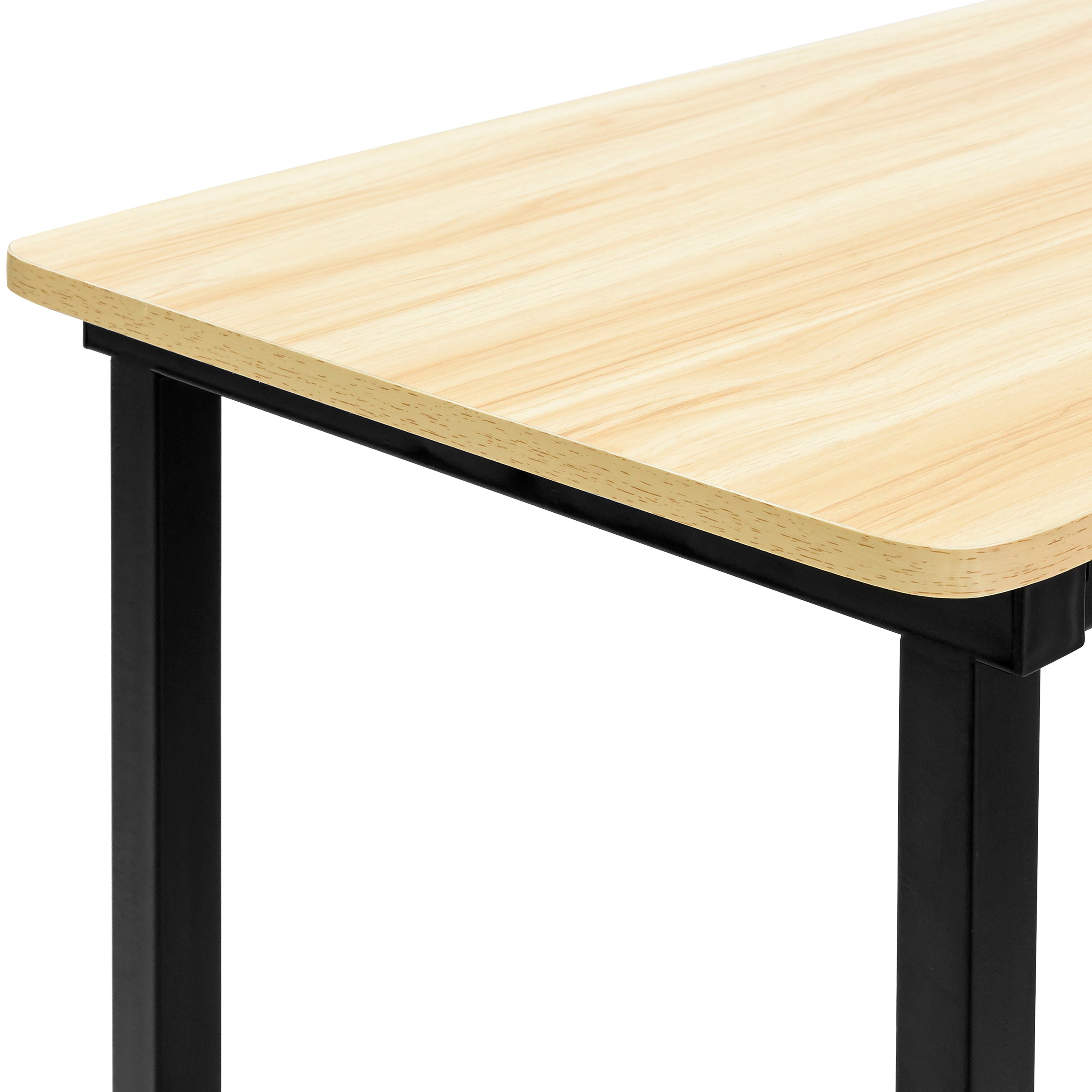 Modern L-Shaped Corner Computer Desk Table Workstation w/ CPU Stand