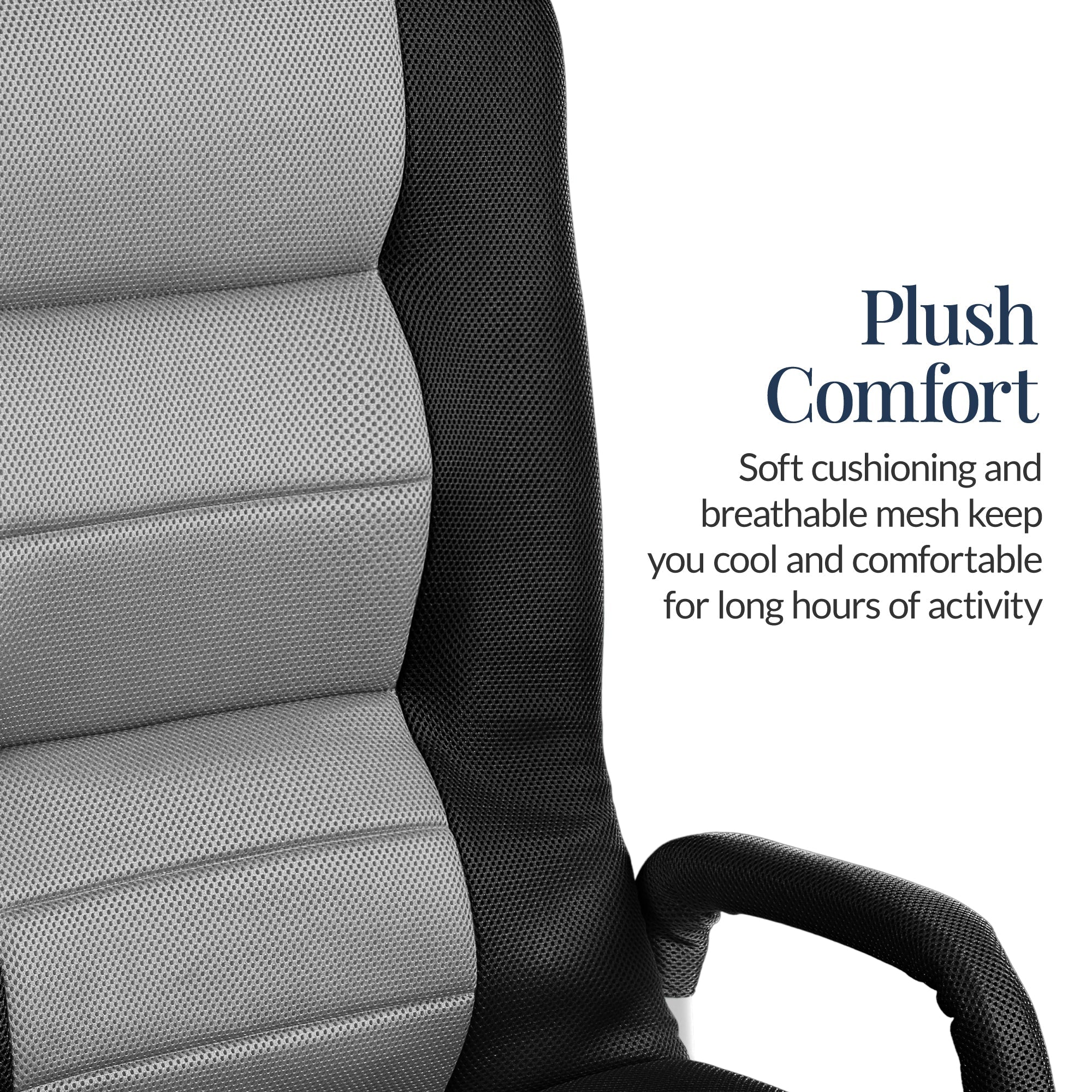 Gaming Floor Chair w/ 360-Degree Swivel, Armrest, Adjustable Backrest