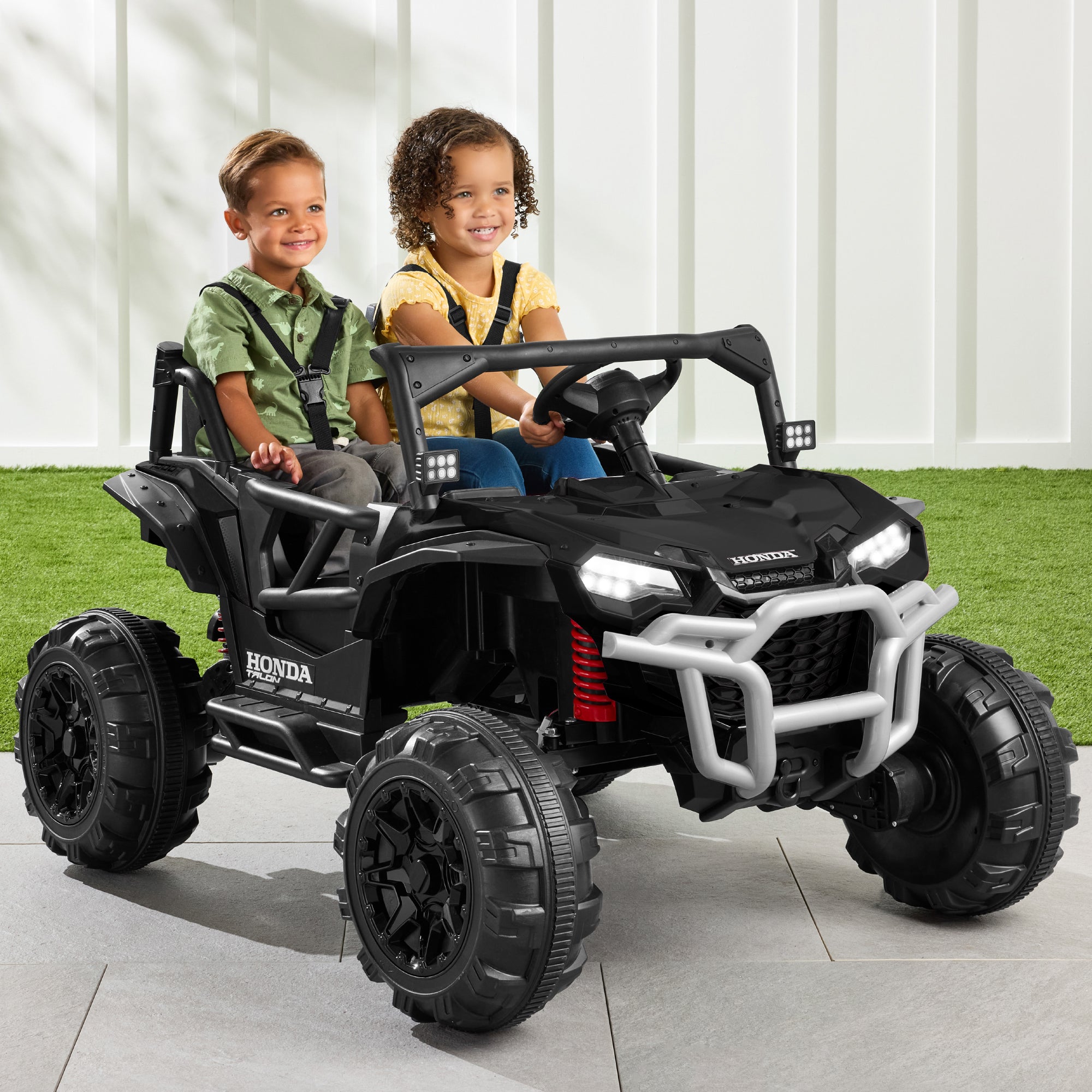 24V Kids Ride-On UTV Officially Licensed Honda Talon w/ Remote, LED Lights