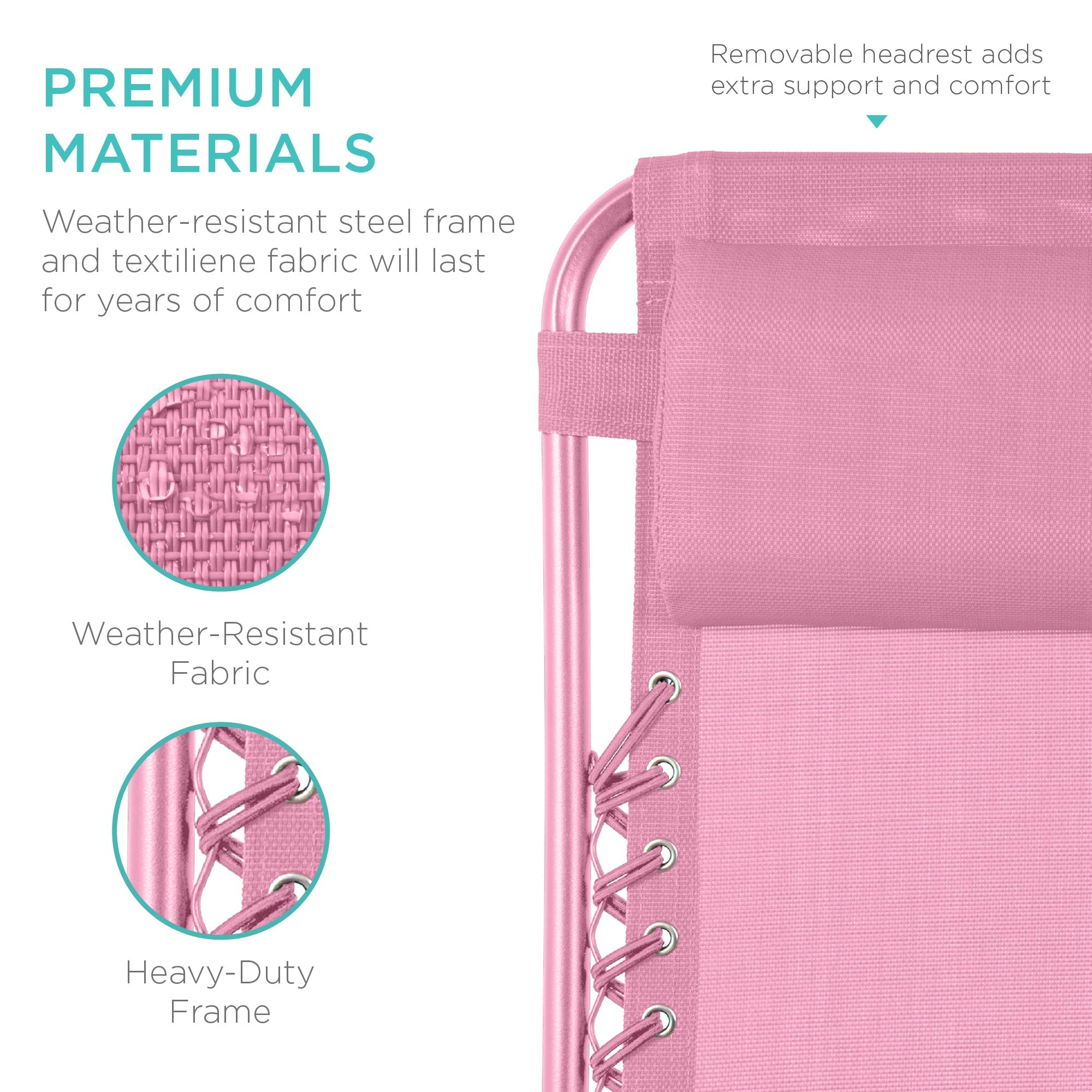 Set of 2 Adjustable Zero Gravity Patio Chair Recliners w/ Cup Holders