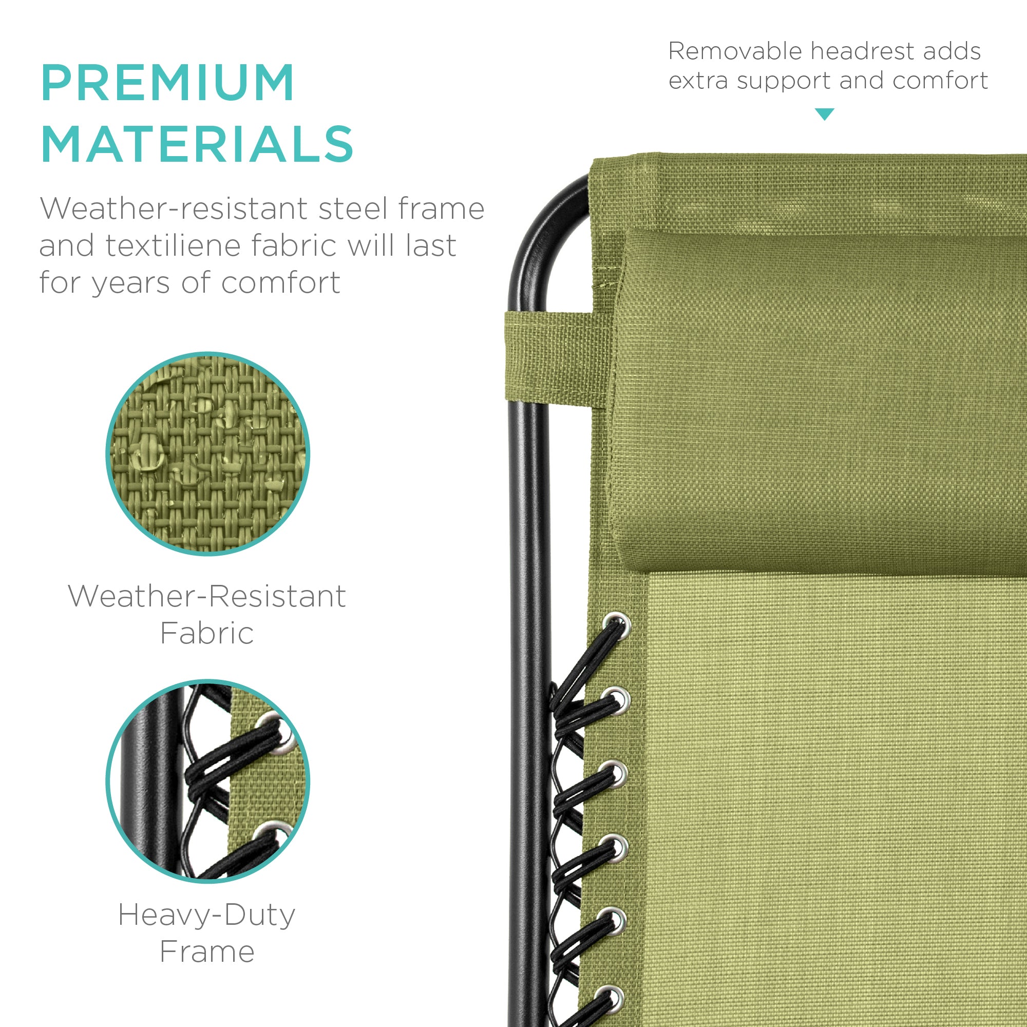 Set of 2 Adjustable Zero Gravity Patio Chair Recliners w/ Cup Holders