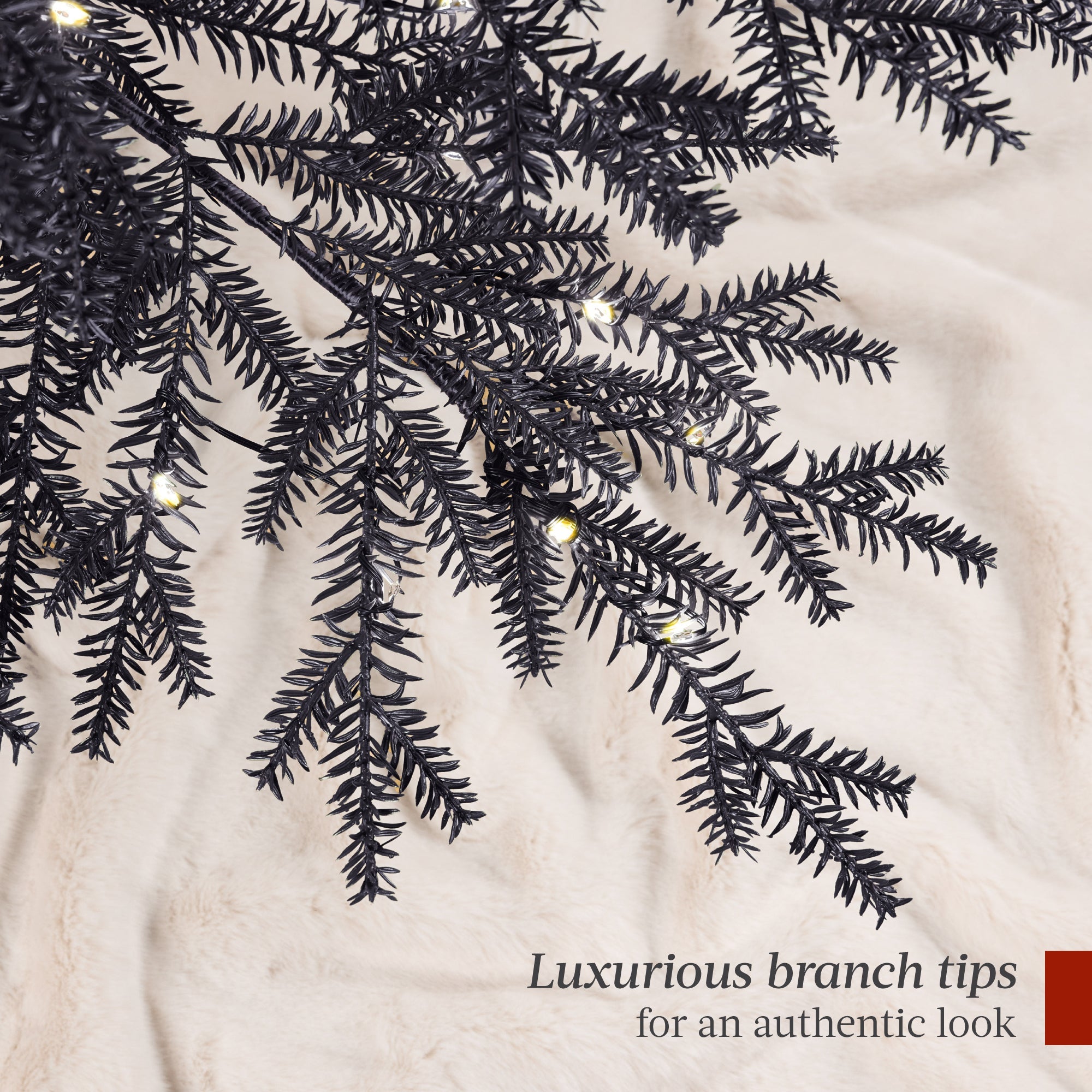 Pre-Lit Sparse Christmas Tree w/ 2-in-1 LED Lights, Cordless Connection