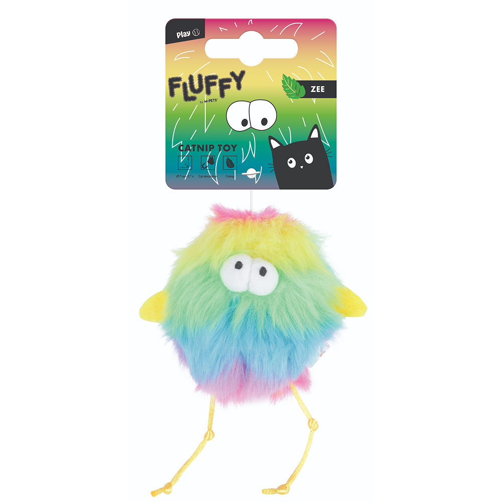 M Pets Fluffy Zee Catnip Toy for Cats