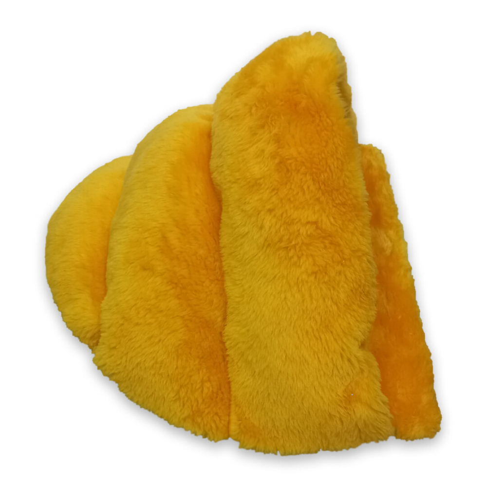 House of Furry Hamster Croissant House for Cats (Yellow)