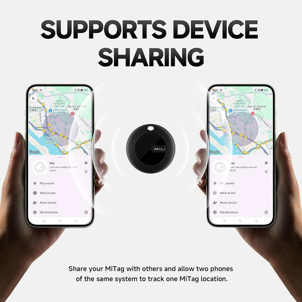 Mitag Go Anti Loss Device with Keychain Tracker (Brown) | Android