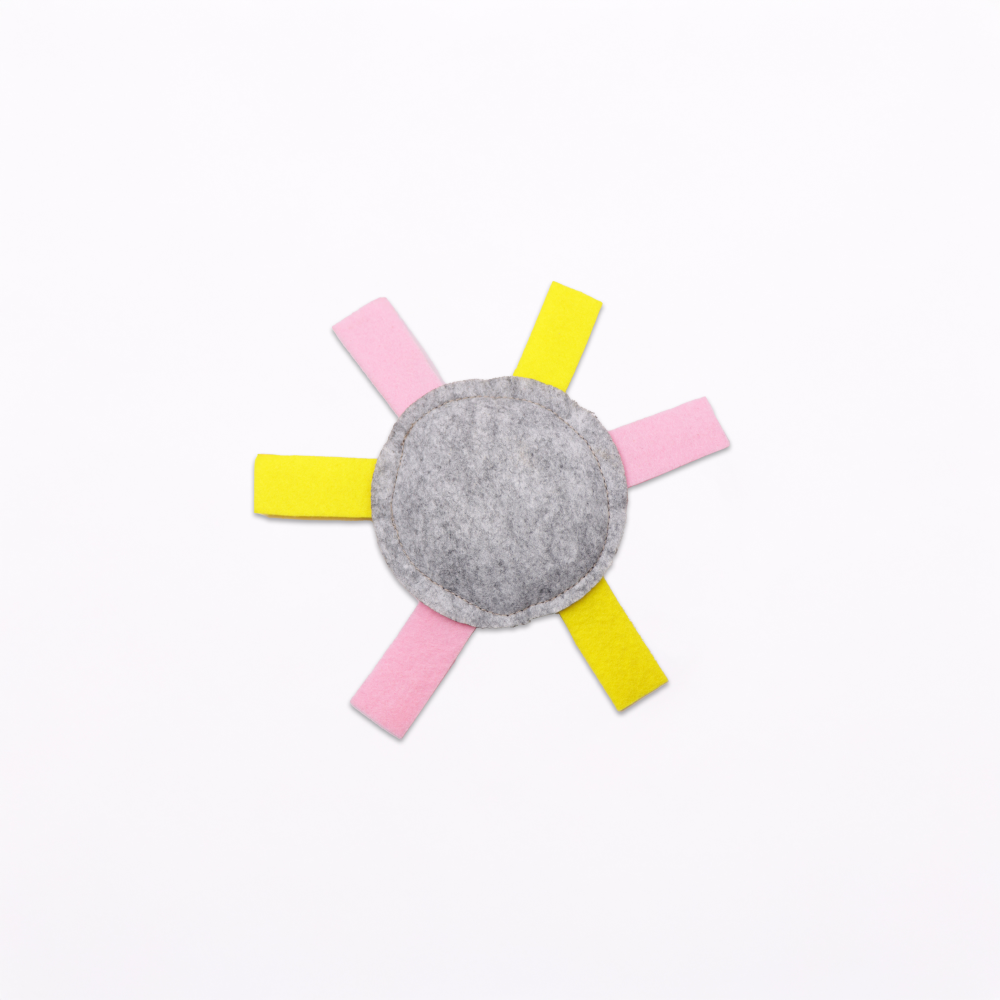 Skatrs Sunny Bun Sunflower Catnip Toy for Cats